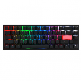  Ducky One 2 SF | (ARABIC LAYOUT) | RGB LED | 65% Size | Double Shot PBT | Mechanical Gaming Keyboard | Cherry MX Brown Switch 