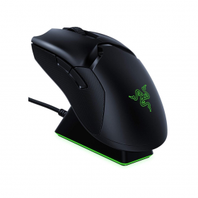  Razer Viper Ultimate | Lightest Wireless RGB Gaming Mouse | With Charging Dock | 20,000 DPI | Black 