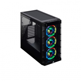  Corsair iCUE 465X RGB Smart Mid Tower Case - Black 