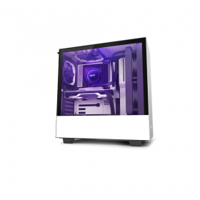  NZXT H510I MID TOWER CASE - MATTE WHITE 